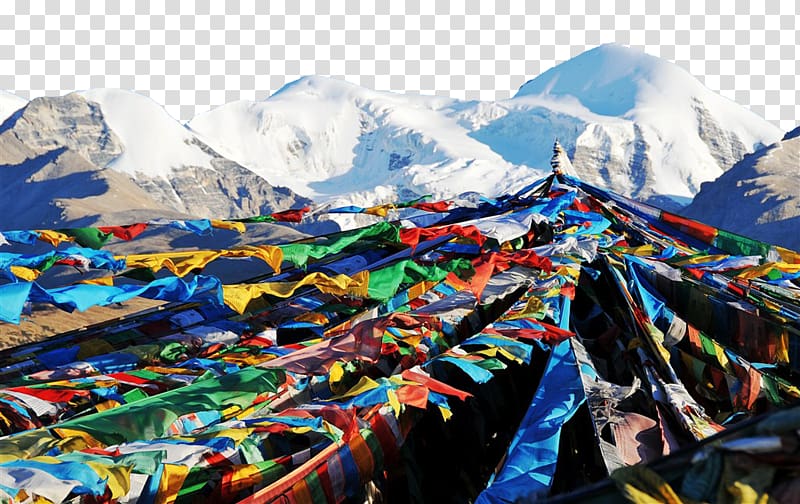 Tibet Tourism Poster Fukei, Tibet snow scenery HD graph transparent background PNG clipart
