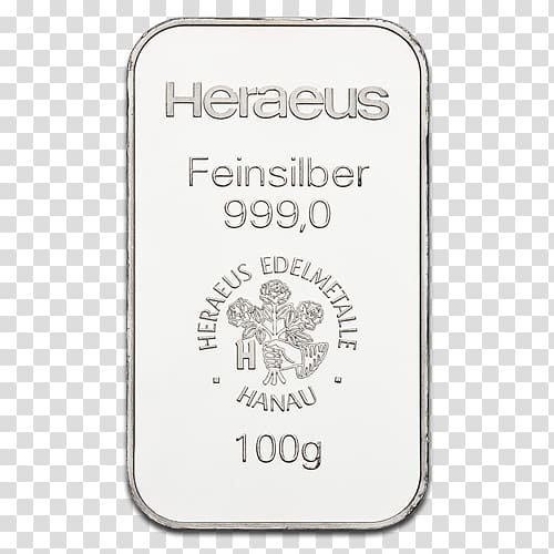 Heraeus Gold bar Kinebar Gold as an investment, Silver transparent background PNG clipart