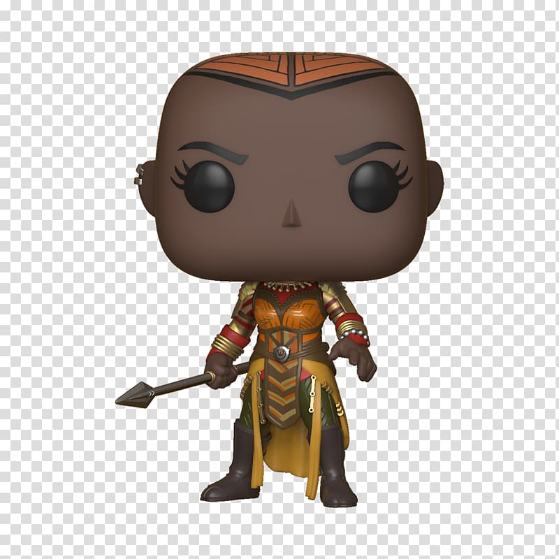 Okoye Black Panther Funko Dora Milaje Bobblehead, others transparent background PNG clipart