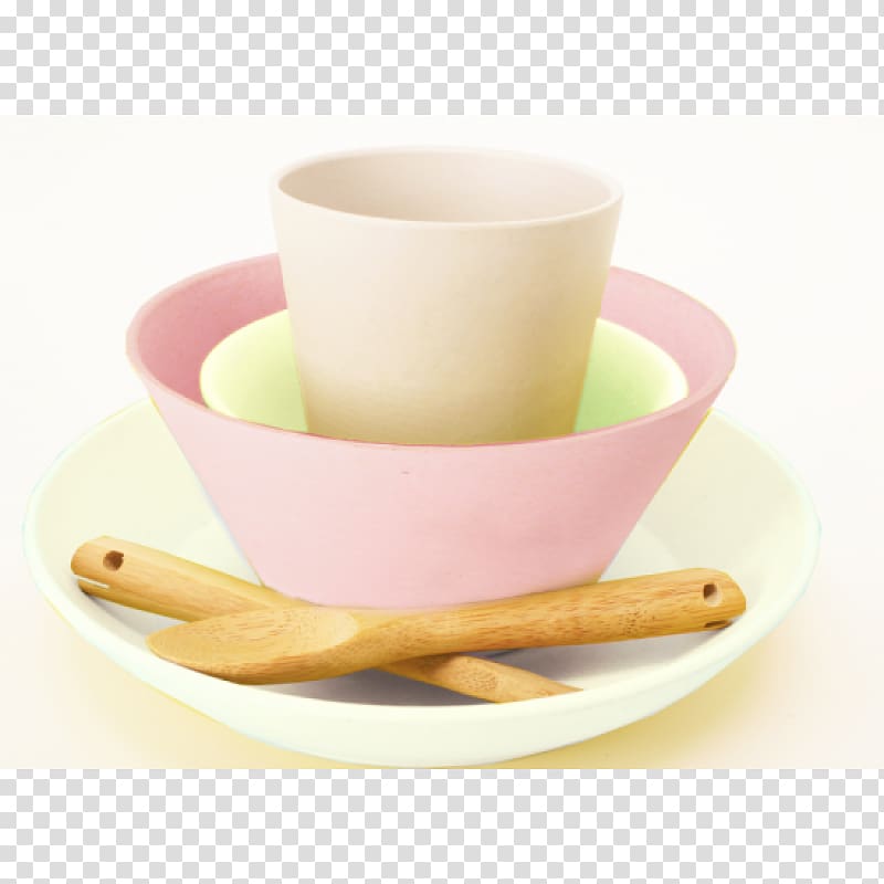 Coffee cup Saucer, Bamboo Bowl transparent background PNG clipart
