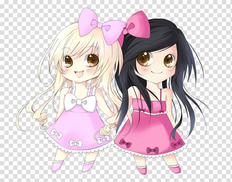 Chibi Anime Friends Drawing Art, friend transparent background PNG clipart