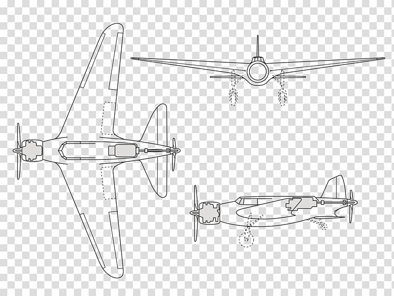 Jona J.10 Variable-pitch propeller Airplane /m/02csf, airplane transparent background PNG clipart