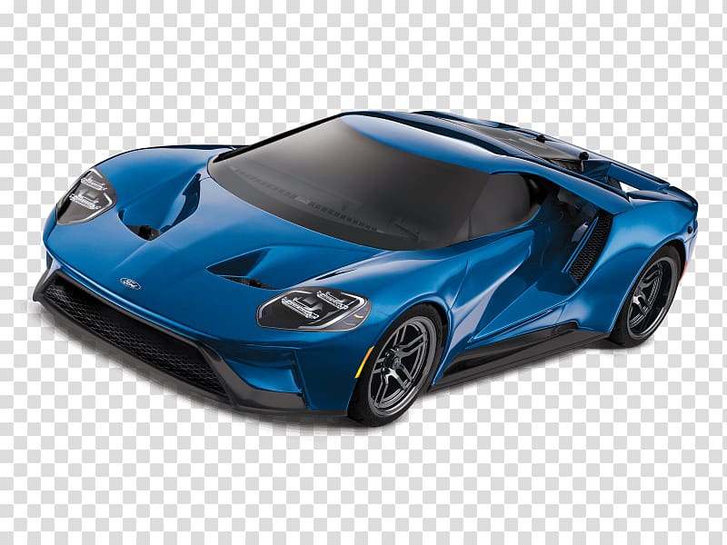 Traxxas 1/10 Ford GT Car, car transparent background PNG clipart
