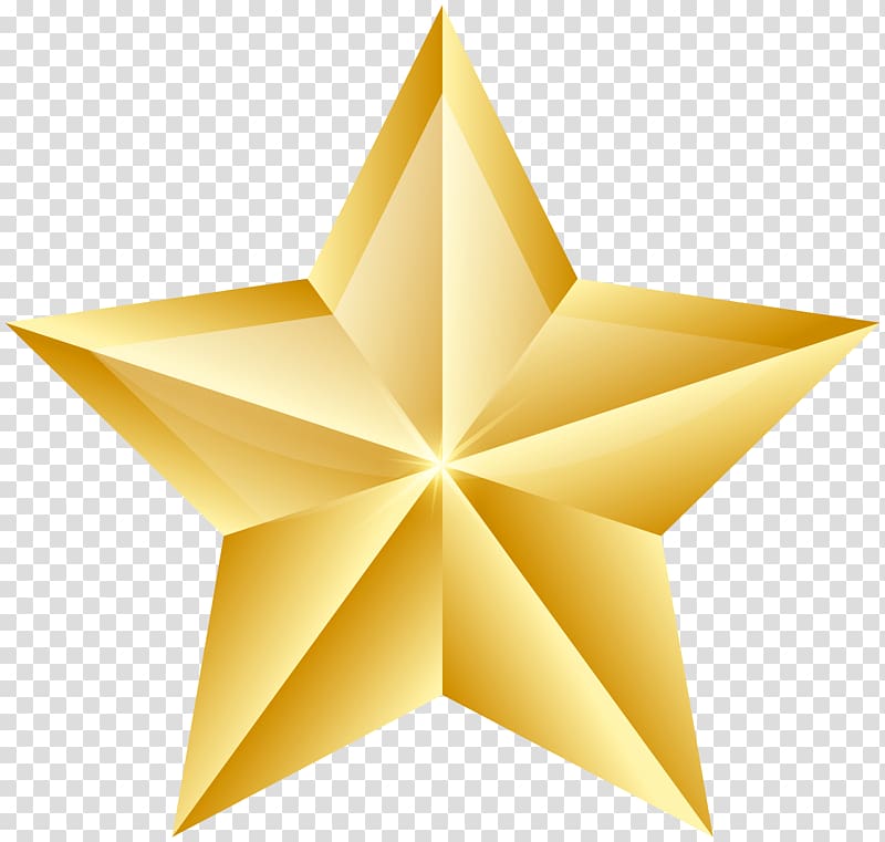 Gold star illustration, Star transparent background PNG clipart | HiClipart