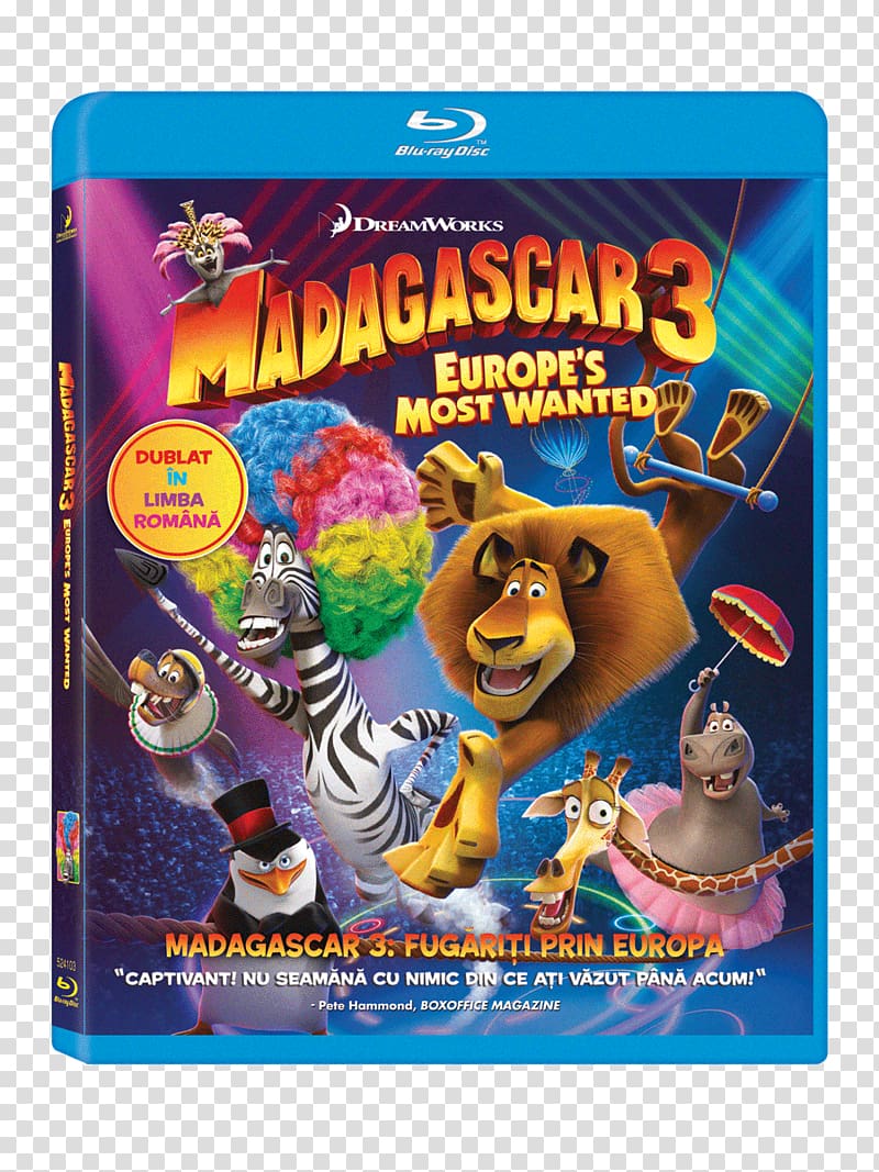 Blu-ray disc Madagascar Digital copy DVD Film, dvd transparent background PNG clipart
