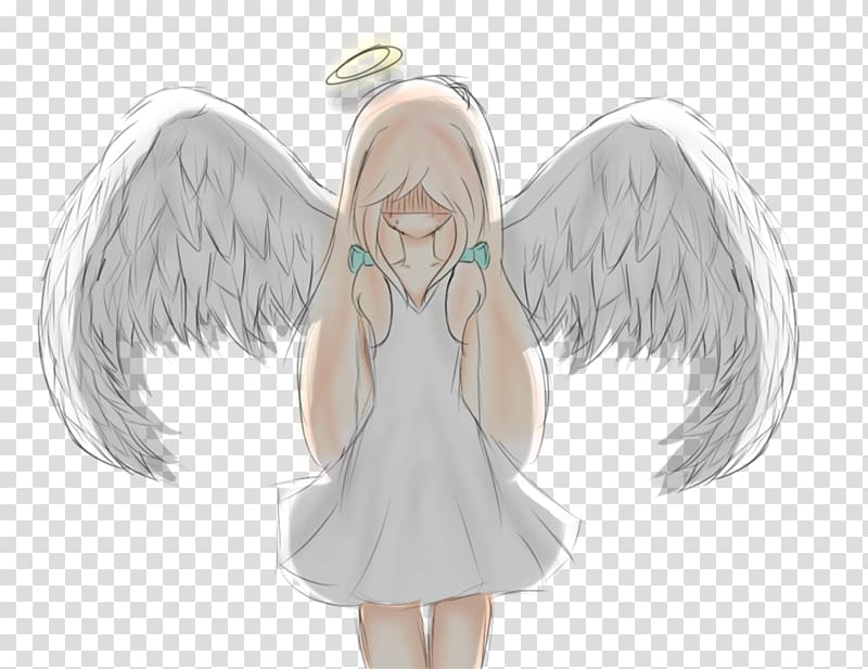 Anime Feather Tail Angel M, Anime transparent background PNG clipart