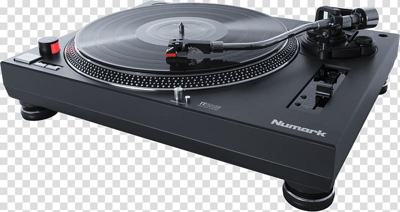 Numark TT250USB Direct-drive turntable Numark Industries Phonograph record Disc jockey, Turntable transparent background PNG clipart