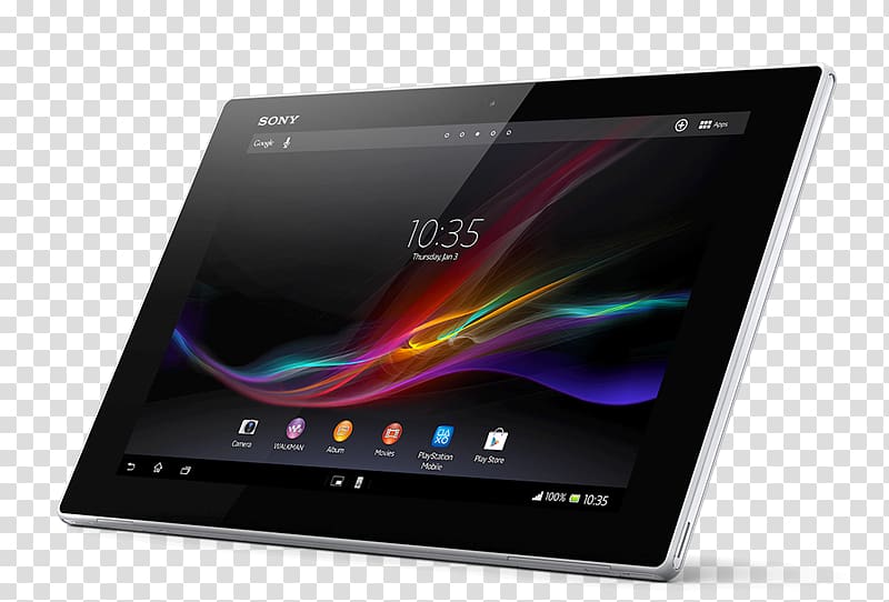 Sony Xperia ZR Sony Xperia Tablet S 索尼 Android, Tablet transparent background PNG clipart