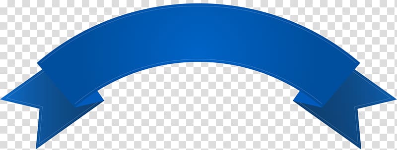 blue ribbon banner , Banner , Blue Banner Deco transparent background PNG clipart