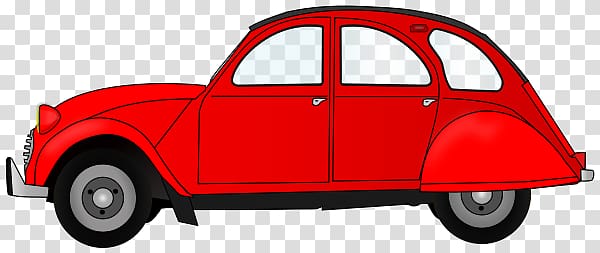 Car Citroxebn 2CV MINI Cooper , red transparent background PNG clipart