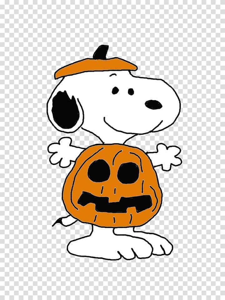 Snoopy Charlie Brown Linus van Pelt Wood Willy Wonka, pumpkin transparent background PNG clipart