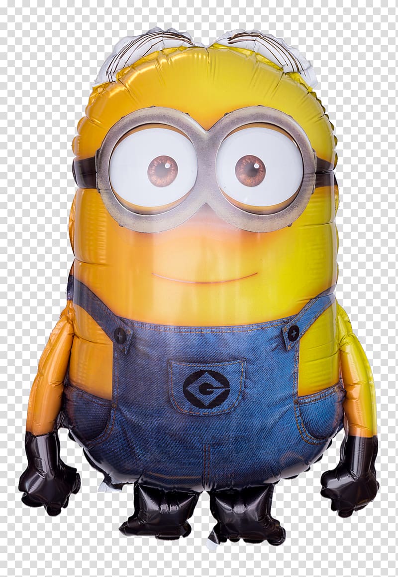 Dave the Minion Toy balloon Party, minions transparent background PNG clipart