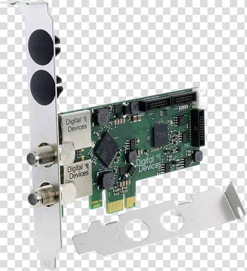 TV Tuner Cards & Adapters PCI Express DVB-S Conventional PCI, Computer transparent background PNG clipart