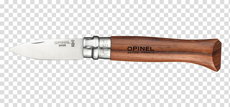 Opinel knife Oyster Pocketknife Bubinga, knife transparent background PNG clipart