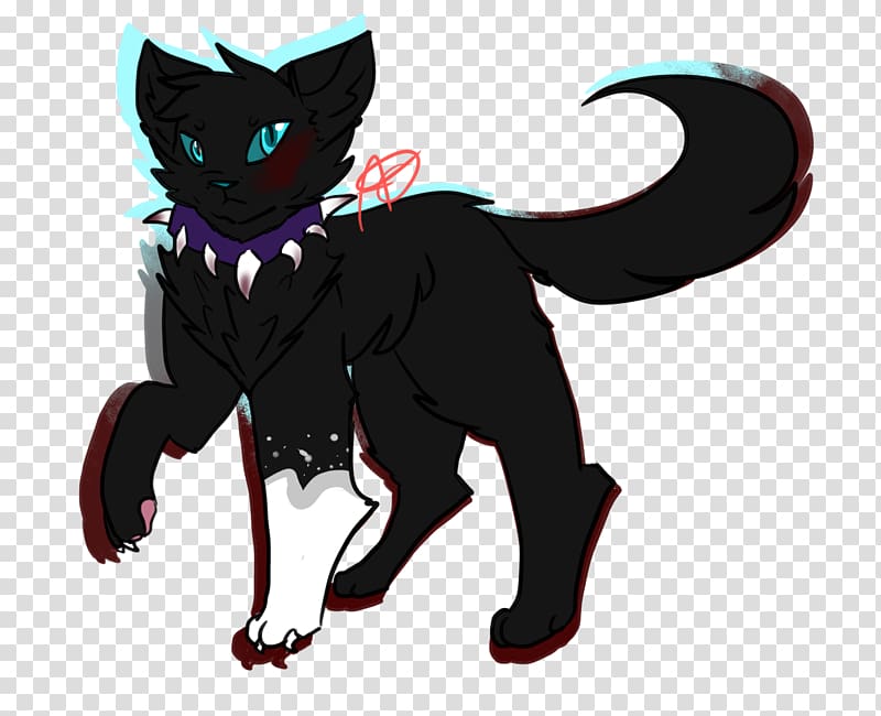 Kitten Black cat The Rise of Scourge Warriors, kitten transparent background PNG clipart