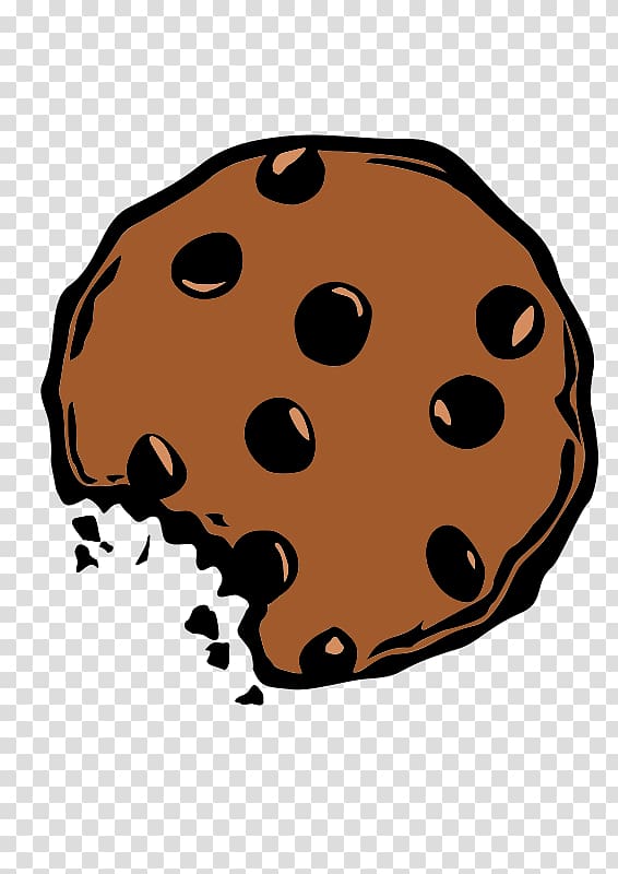 bitten cookie , Cookie Monster Chocolate chip cookie Cookie cake Biscuits , Chocolate chip cookies transparent background PNG clipart