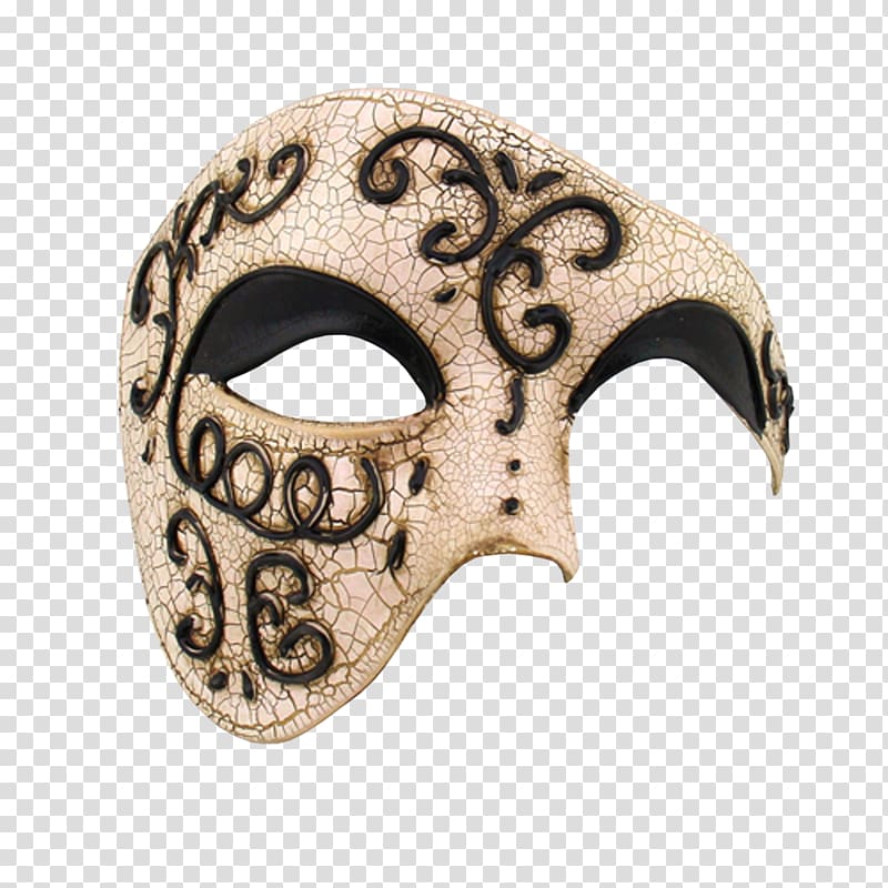 The Phantom of the Opera Masquerade ball Mask Face Costume, masquerade transparent background PNG clipart