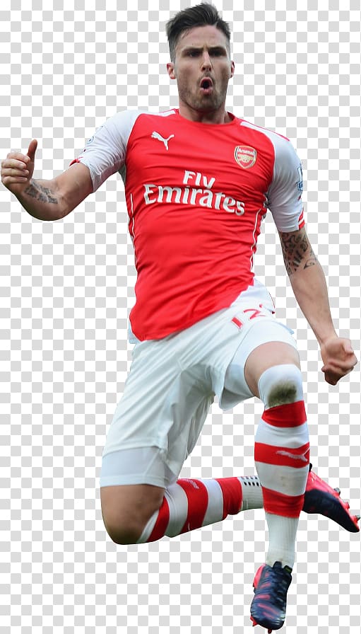 Olivier Giroud Arsenal F.C. Jersey Football player, arsenal f.c. transparent background PNG clipart
