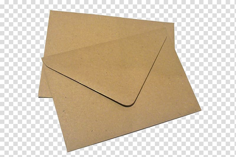 Kraft paper Wedding invitation Envelope Standard Paper size, Envelope transparent background PNG clipart