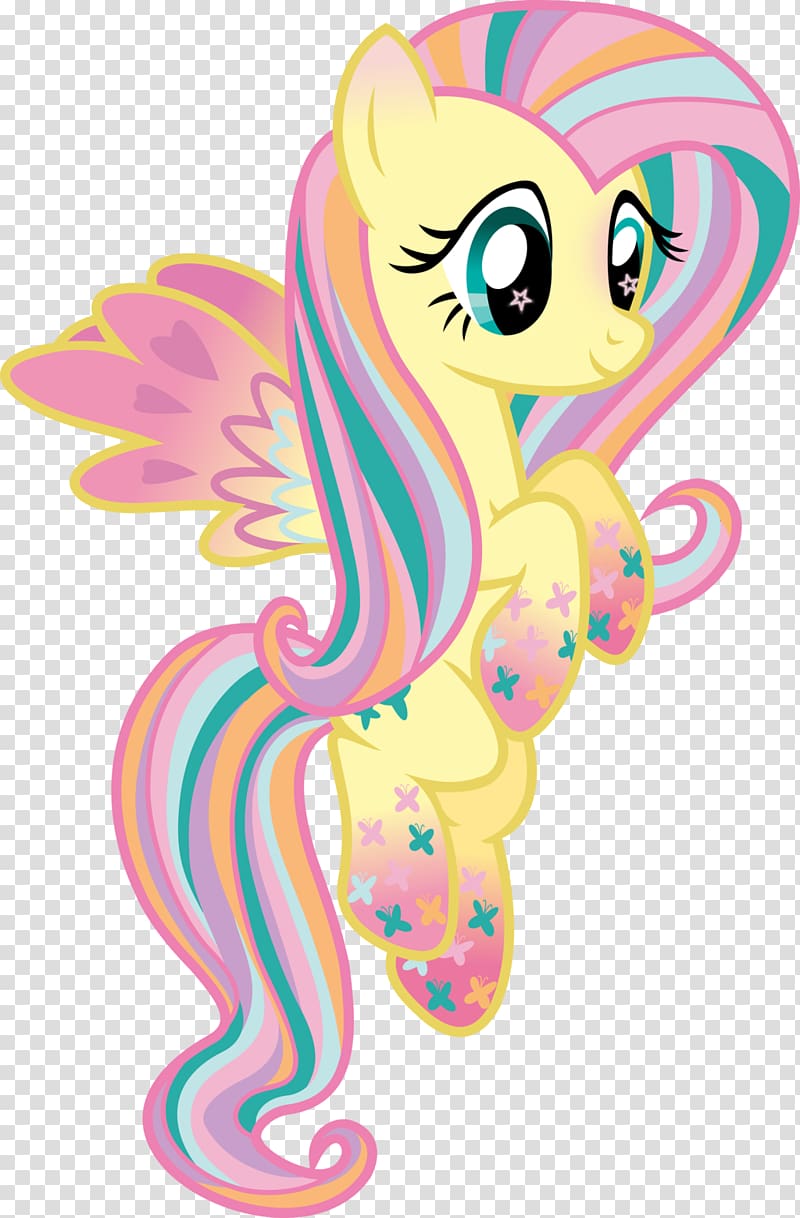 Rainbow Dash Fluttershy Applejack Pinkie Pie Pony, My little pony transparent background PNG clipart