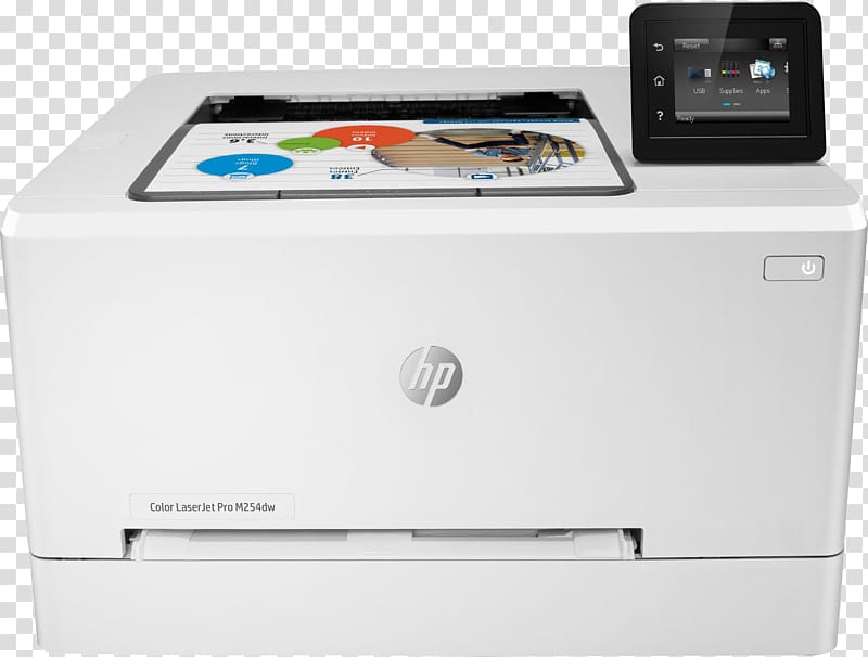 Hewlett-Packard HP LaserJet Pro M254 Multi-function printer Laser printing, hewlett-packard transparent background PNG clipart