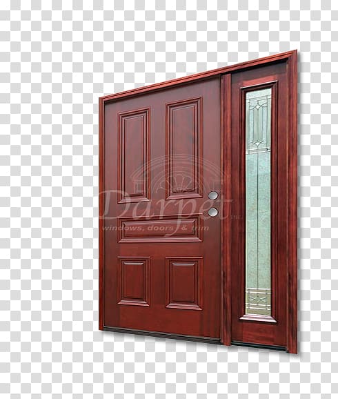 Hardwood Mahogany Door Panel painting, hand-painted vintage car transparent background PNG clipart