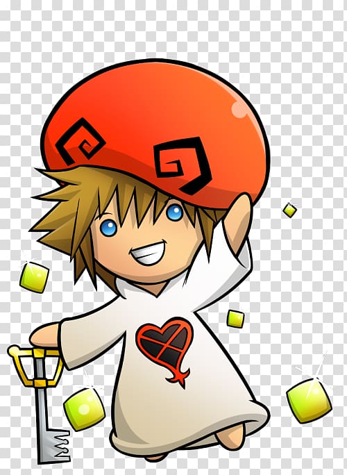 Kingdom Hearts Final Mix Sora White Mushroom Heartless Drawing, old donald duck transparent background PNG clipart