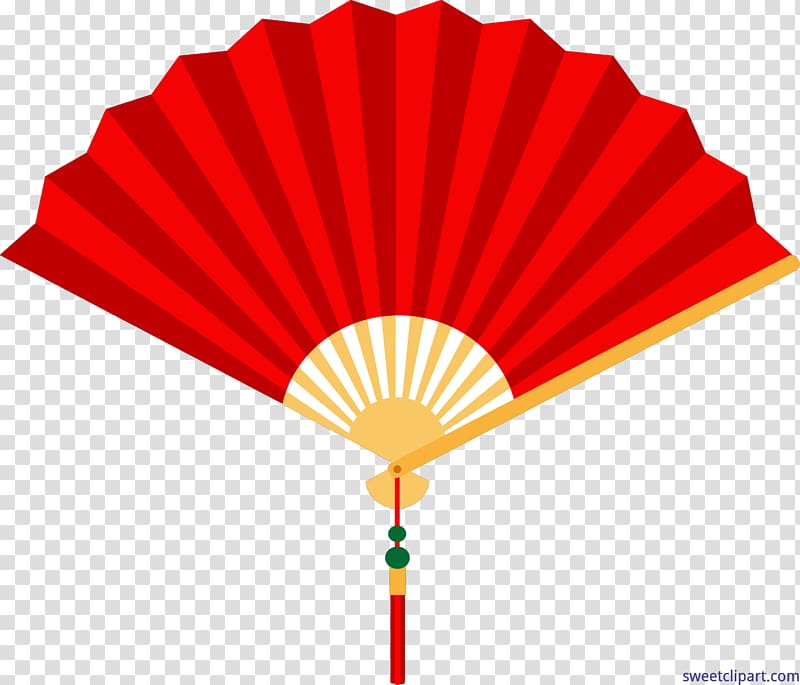 Hand fan , chinese traditional festivals transparent background PNG clipart