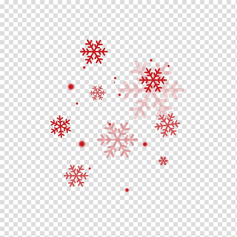 Paper Bathtub Sticker Scrapbooking, Red snowflake decoration transparent background PNG clipart
