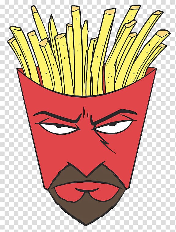 Frylock Master Shake Meatwad Carl Brutananadilewski Adult Swim, french fries transparent background PNG clipart