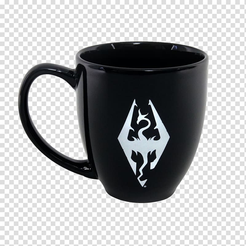 The Elder Scrolls V: Skyrim – Dragonborn Dragon Age: Inquisition The Elder Scrolls Online Coffee cup The Elder Scrolls II: Daggerfall, mug transparent background PNG clipart