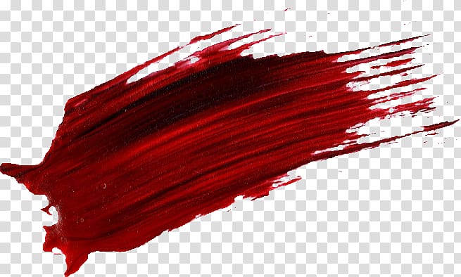 red stain , Paintbrush Ink brush, others transparent background PNG clipart