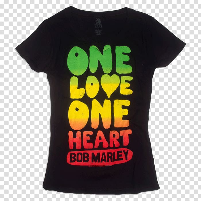 T-shirt One Love, One Heart One Love/People Get Ready Reggae Jamaica, T-shirt transparent background PNG clipart