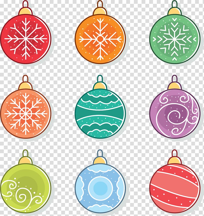 Christmas ornament Snowflake Poster , Snowflake patterns holiday decorations transparent background PNG clipart