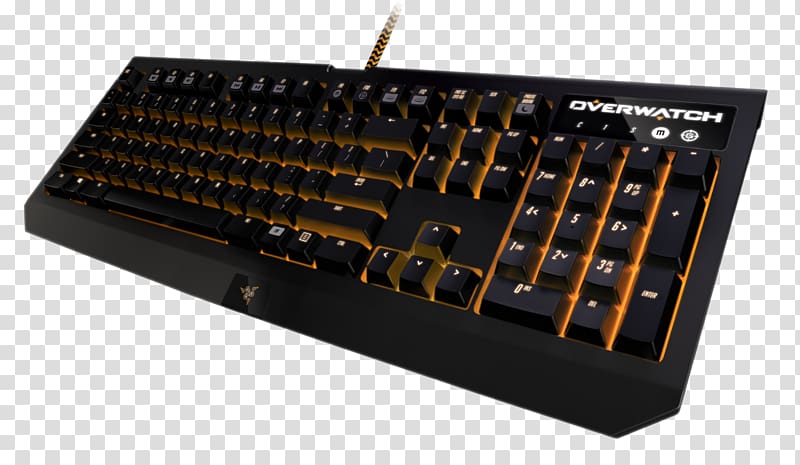 Computer keyboard Overwatch Computer mouse Razer BlackWidow Chroma Razer Inc., Computer Mouse transparent background PNG clipart