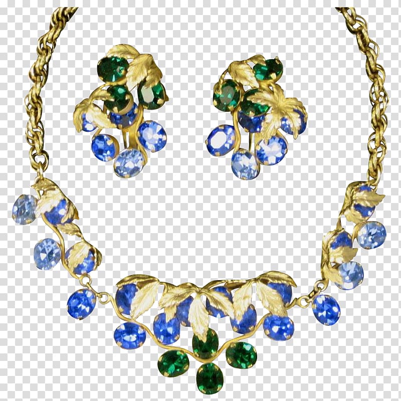 Cobalt blue Necklace Gemstone Bead Body Jewellery, necklace transparent background PNG clipart