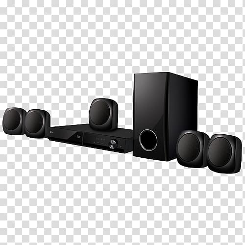 Home Theater Systems 5.1 surround sound LG LHD427 LG Electronics DVD, dvd transparent background PNG clipart