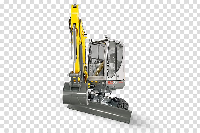 Heavy Machinery Wacker Neuson Excavator Specification, Compact Excavator transparent background PNG clipart