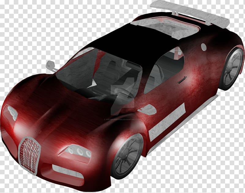 Sports car Bugatti Veyron Compact car Vehicle, bugatti transparent background PNG clipart