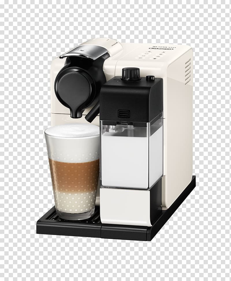 Nespresso Coffee Latte Lungo, coffee machine transparent background PNG clipart