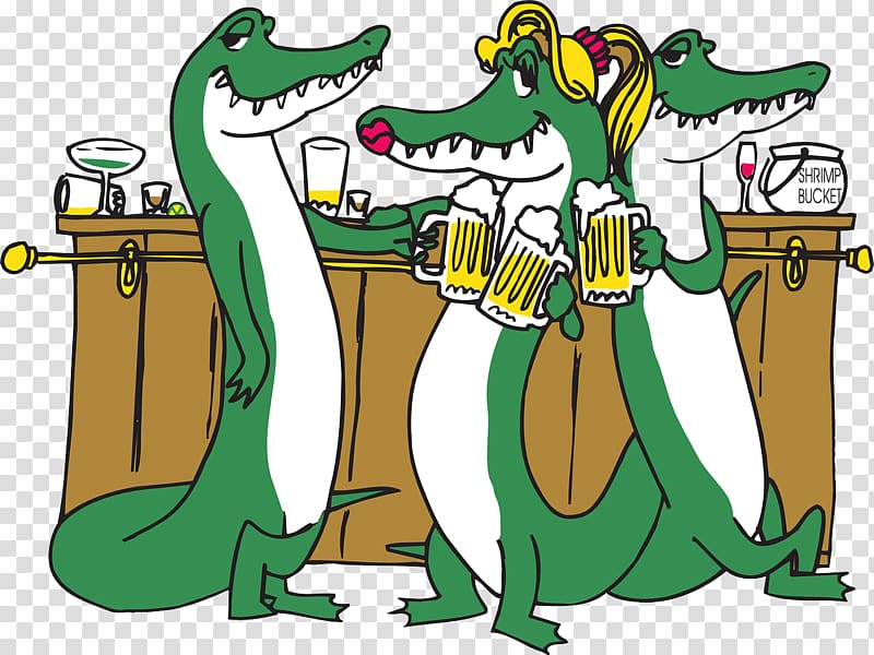 Beer Alligator Drink Crocodile , Cartoon crocodile transparent background PNG clipart