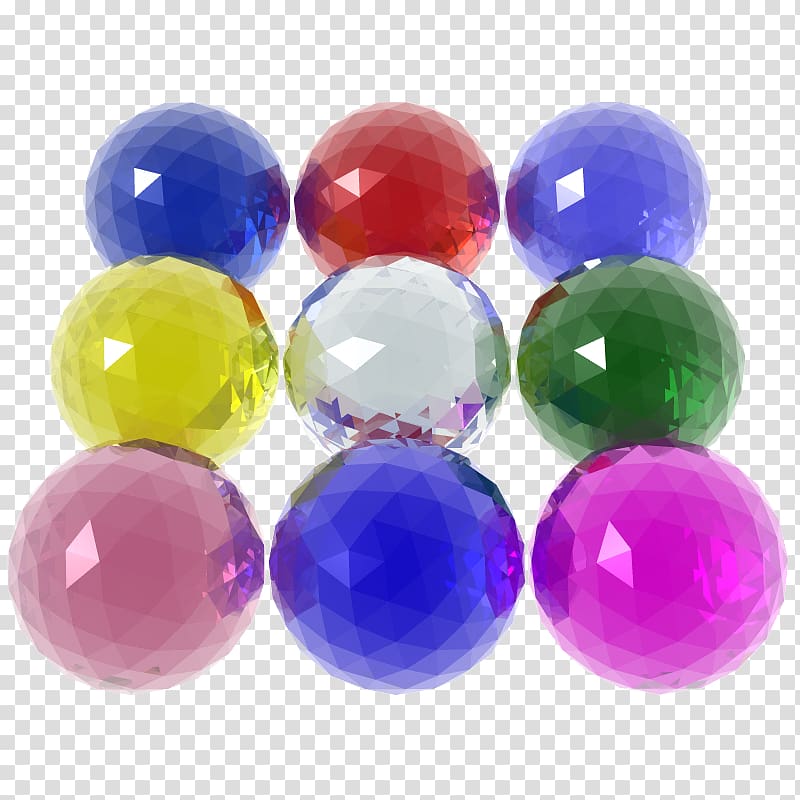Glass Balls Sphere Icon, Colorful glass balls transparent background PNG clipart