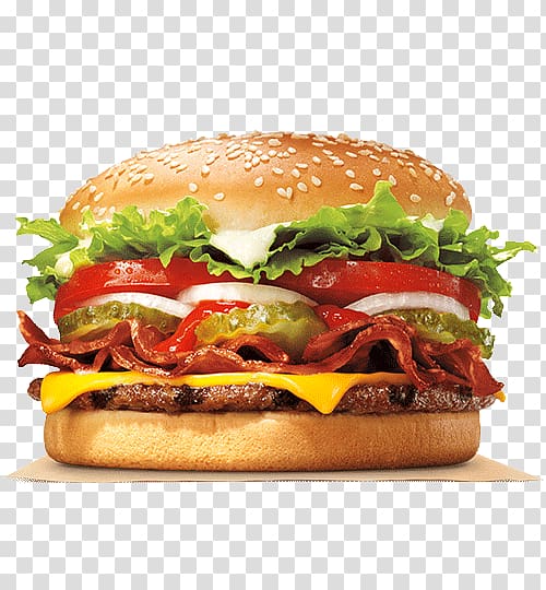 cheeseburger , Whopper Hamburger Cheeseburger Bacon Burger King Specialty Sandwiches, burger king transparent background PNG clipart