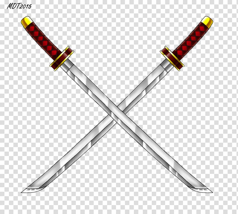 Sabre Katana Longsword Japanese sword, katana transparent background PNG clipart
