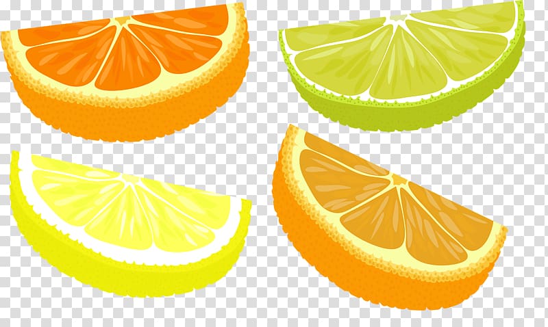 Lemon Pomelo Tangelo Rangpur Lime, four grapefruit transparent background PNG clipart