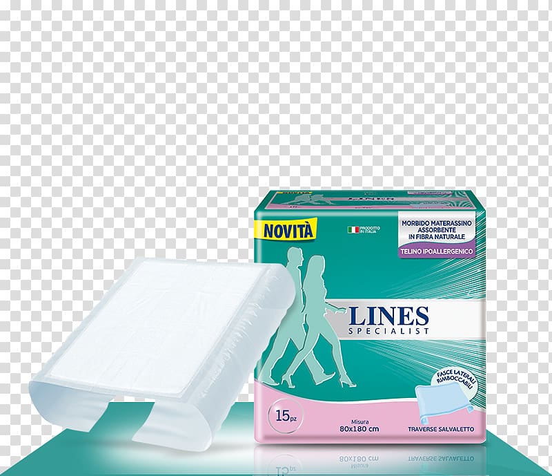 Lines Sanitary napkin Urinary incontinence TENA Diaper, lines transparent background PNG clipart