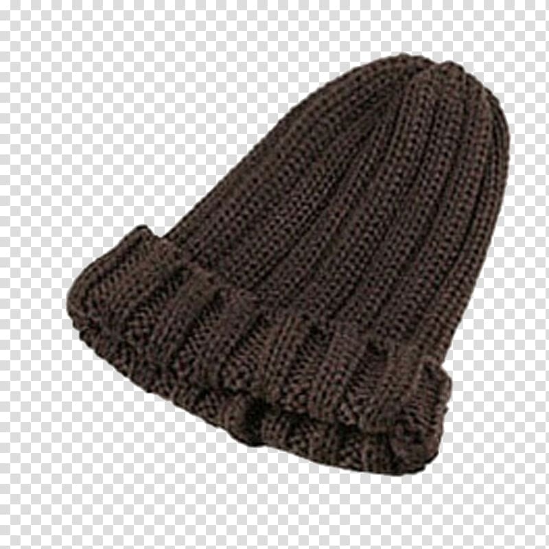 Knit cap Hat Knitting Bonnet, Black knit cap transparent background PNG clipart