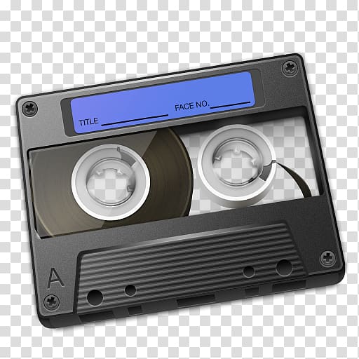 Compact Cassette ICO Icon, Audio cassette transparent background PNG clipart