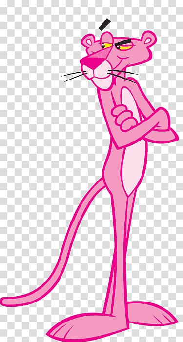 The Pink Panther Cartoon graphics, pink panther transparent background PNG clipart