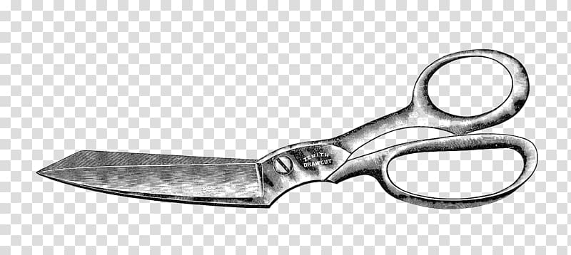 Hair-cutting shears Scissors Cutting hair , Advertisement transparent background PNG clipart